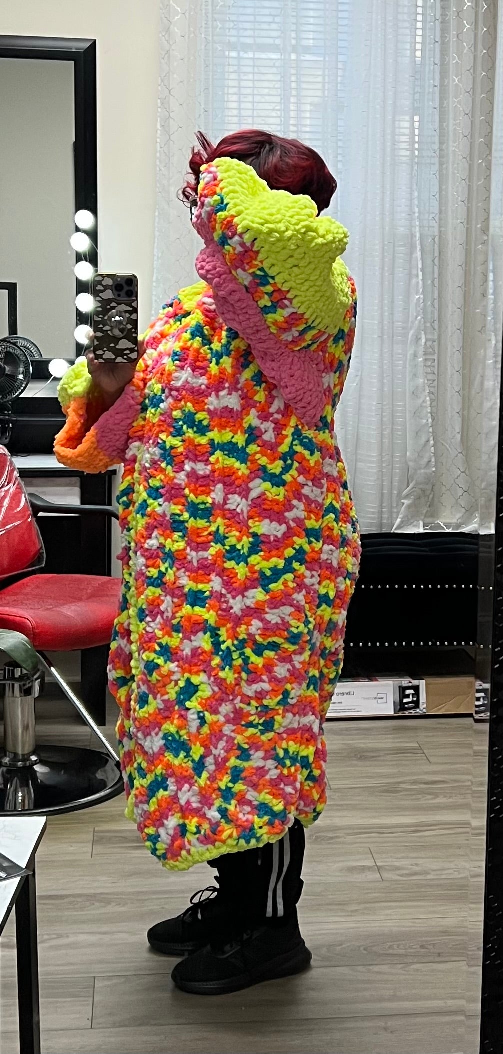 Bright Fun Plush Sweater