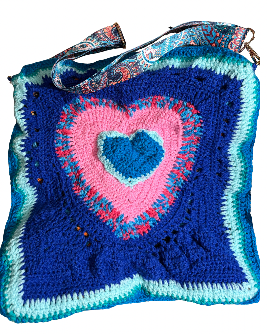 Crochet Statement Traveler Tote